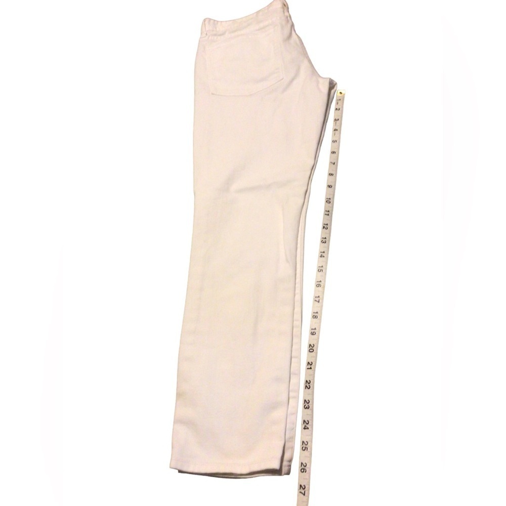 J. Crew Jeans Size 30 White Toothpick Ankle - Picture 10 of 11